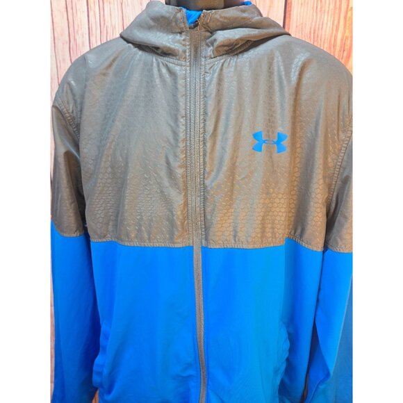 Under Armour Mens Loose Fit Hoodie Jacket XL *Small Flaw - Picture 3 of 9